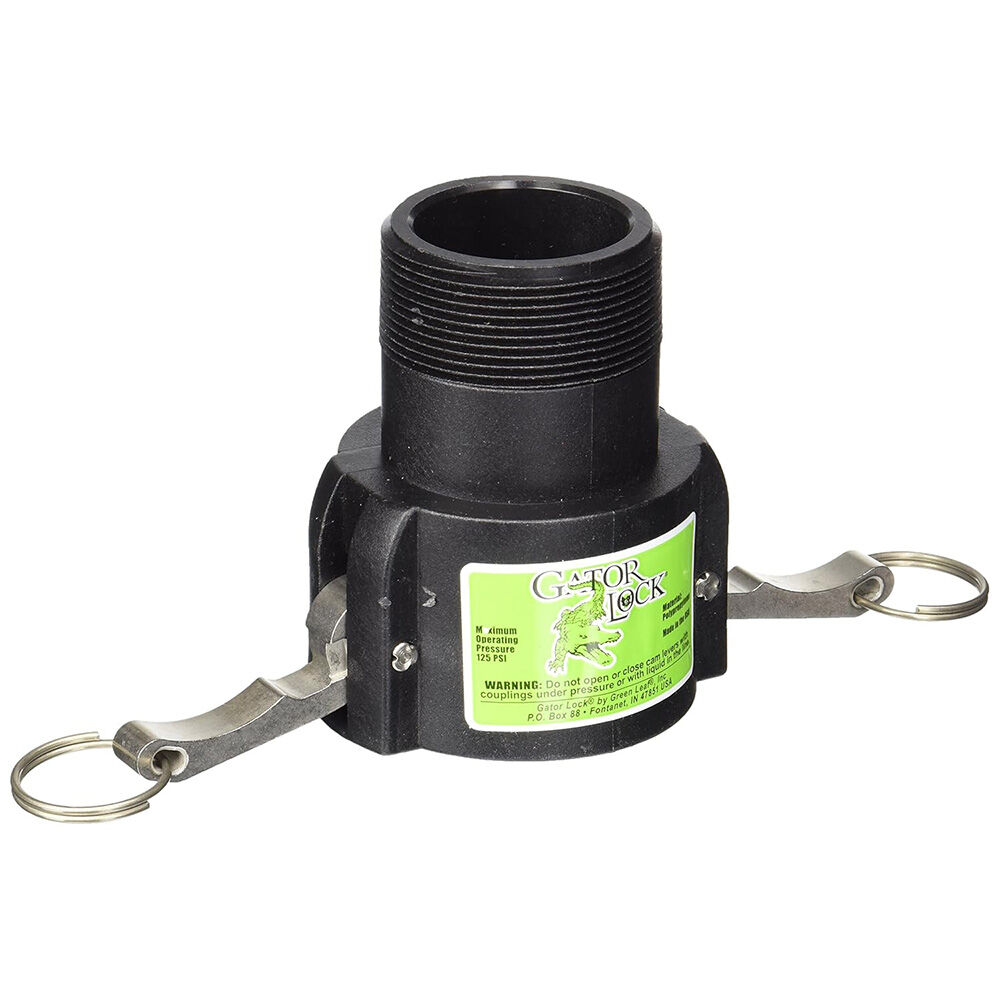 image of Polypropylene Cam Lever Coupler, MPT, 3 in