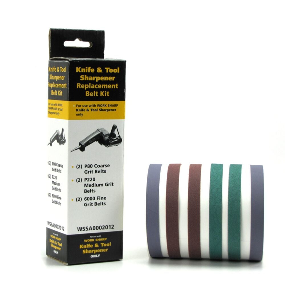 image of Work Sharp Knife and Tool Sharpener Replacement Belt Kit