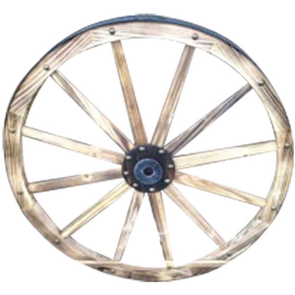 image of Wooden Wagon Wheel, 31 in
