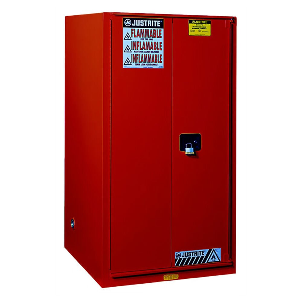 image of 60 gal Red Paint Safety Cabinet- Manual Close