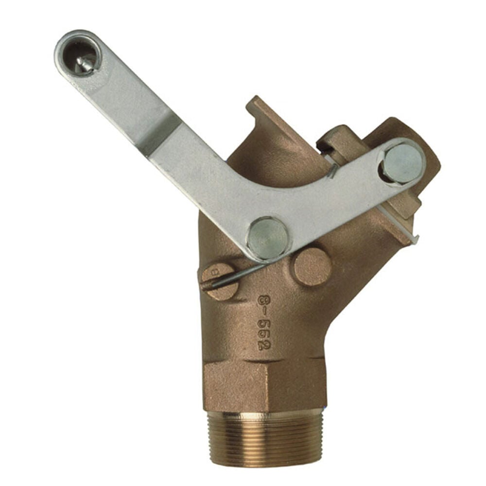 image of Brass Drum Gate Valve for Viscous Liquids- 2 in NPT bung
