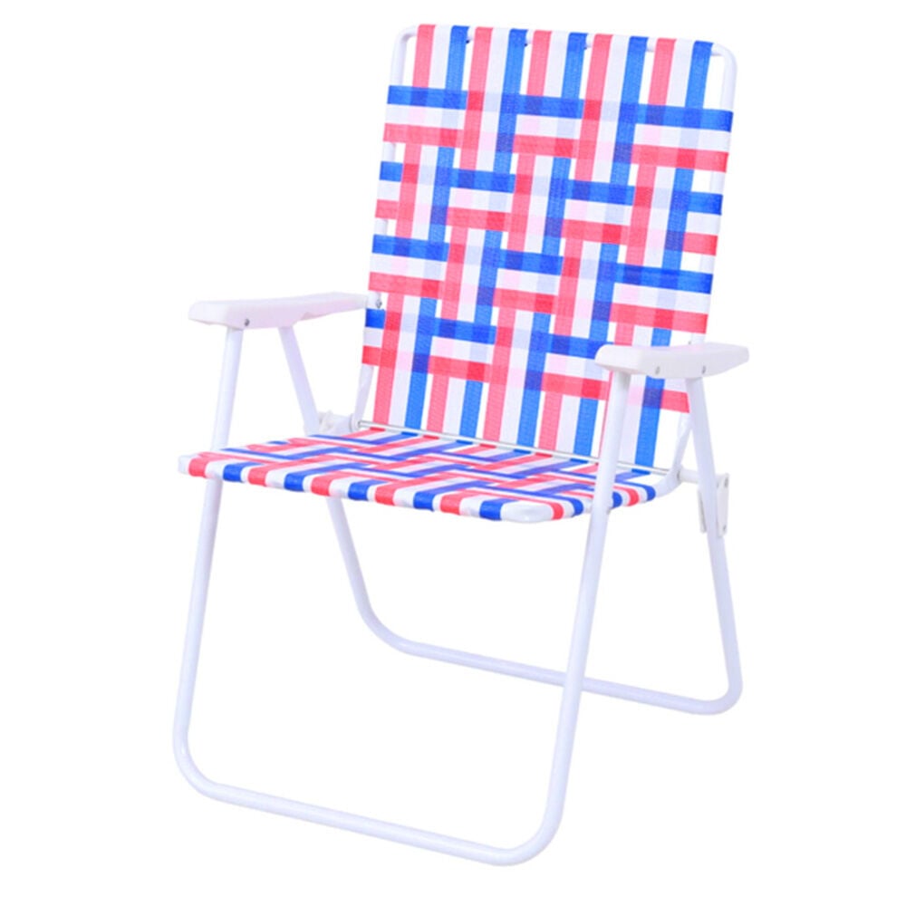image of Patriotic Folding Web Chair
