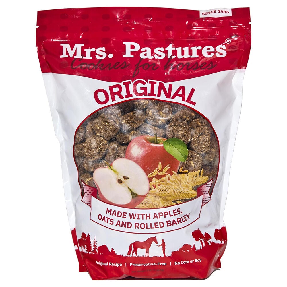 image of Premium Apple, Oats and Barley Horse Cookie Treats, 5 lb
