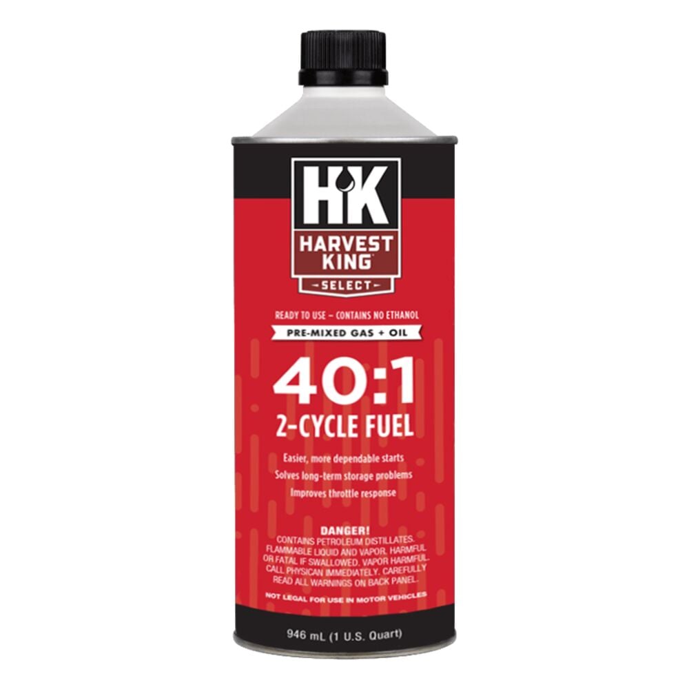 image of Pre-Mixed Gas & Oil 40:1 2-Cycle Fuel, 1 Quart