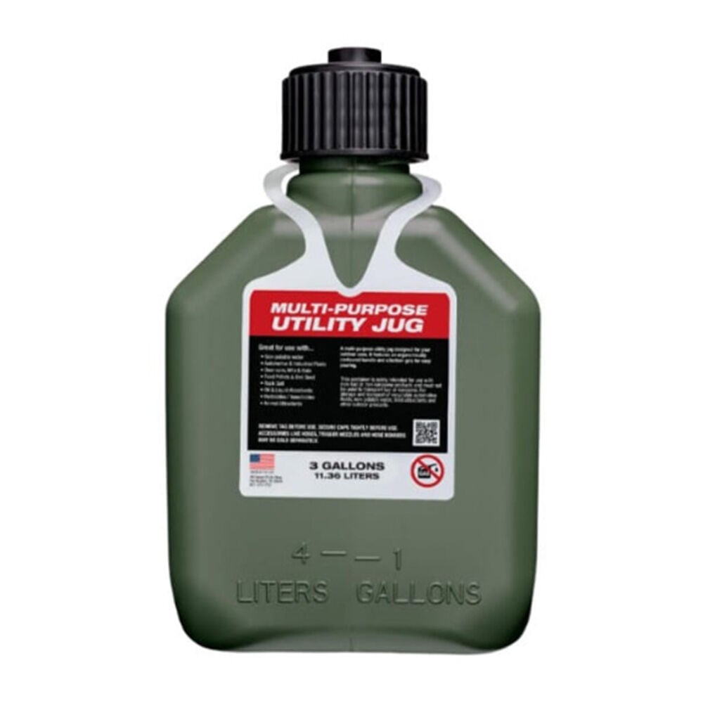 image of 3 gal Green Multi-Purpose Utility Jug with Hose