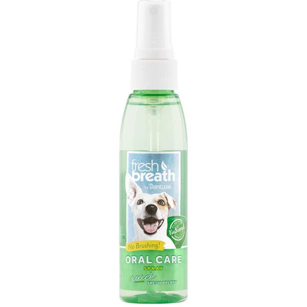 image of Fresh Breath Oral Care Spray For Dogs, 4 oz