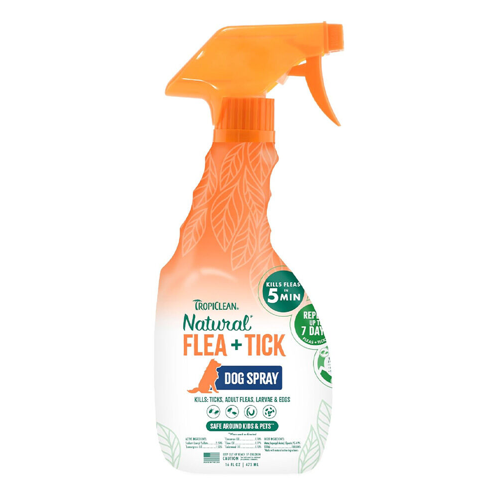 image of Pet Flea and Tick Spray- Natural, 16 oz