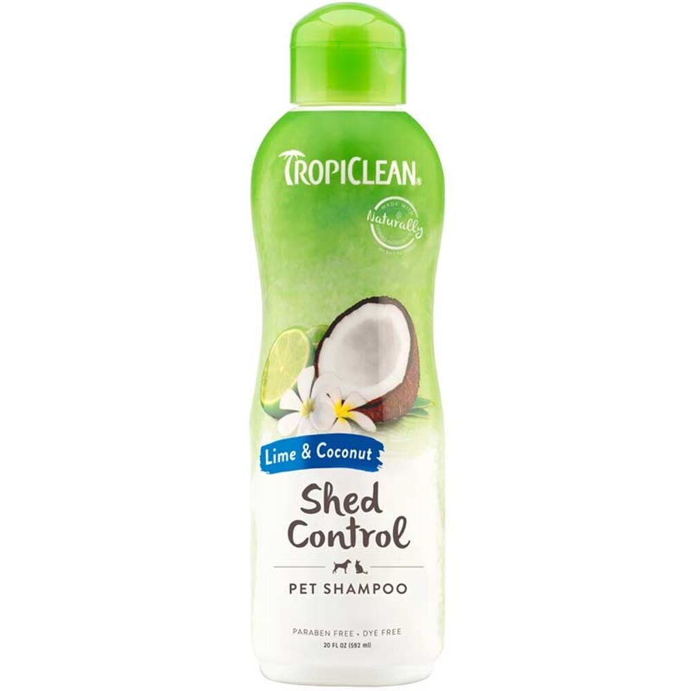 image of Lime & Coconut Shed Control Pet Shampoo, 20 oz