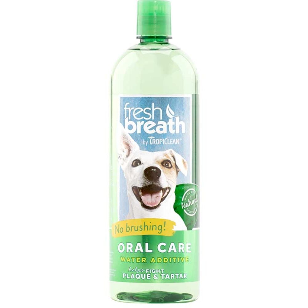image of Fresh Breath Oral Care Water Additive for Dogs, 33.8 oz