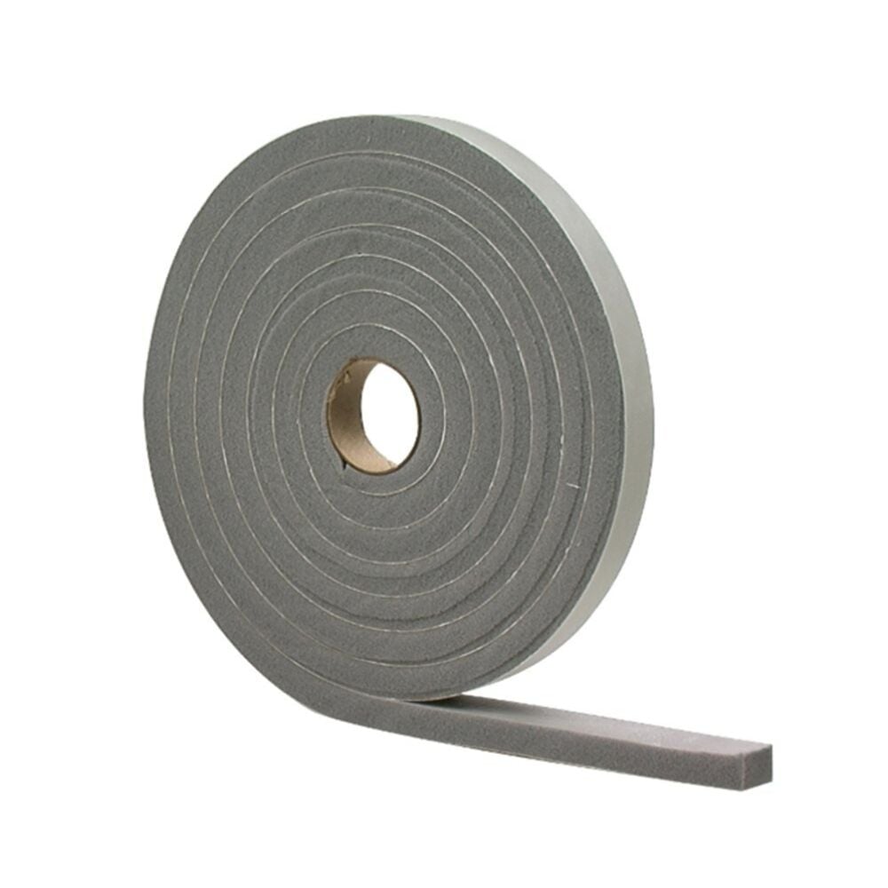 image of High Density Closed Cell Foam Weatherstrip, 1/4 in x 1/2 in x 17 ft