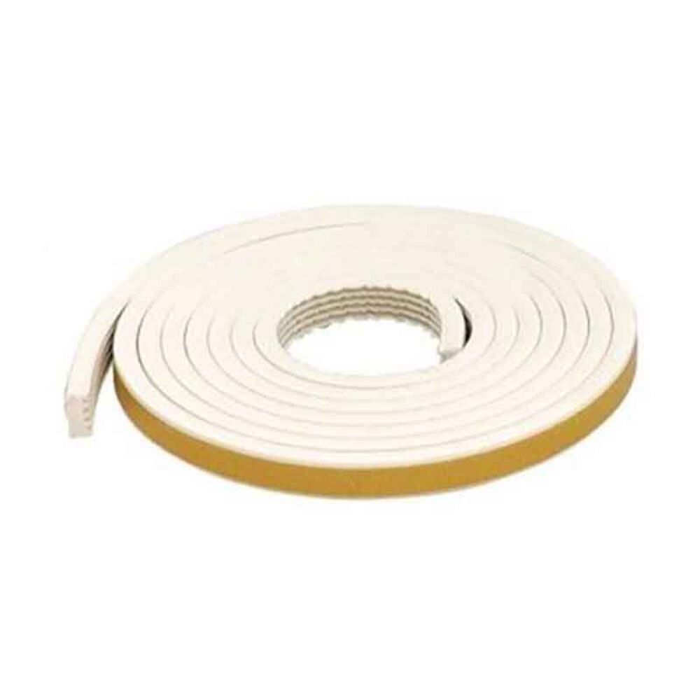 image of White All Profile Weather Stripping, 10-ft
