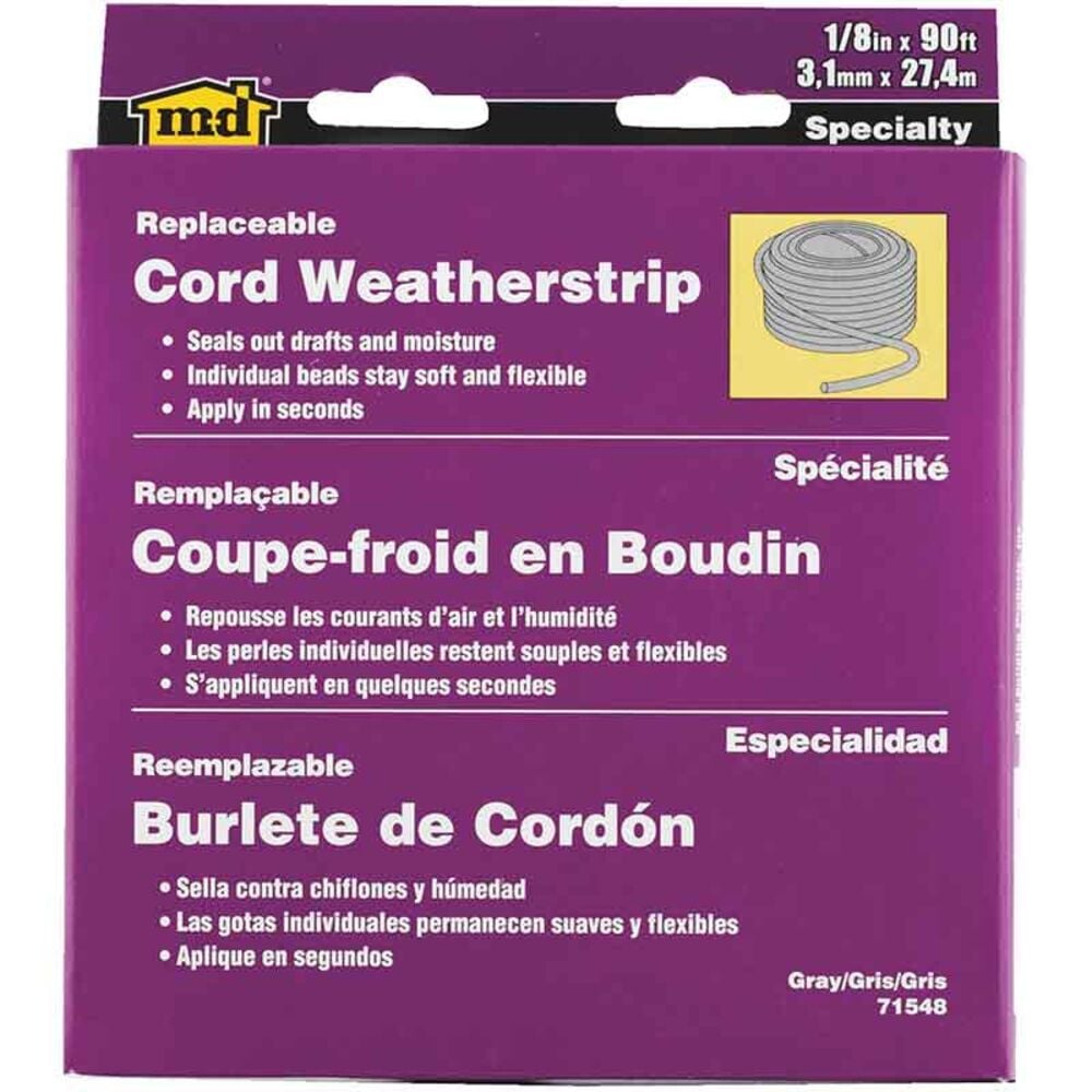 image of Gray Caulking Cord, 90-ft