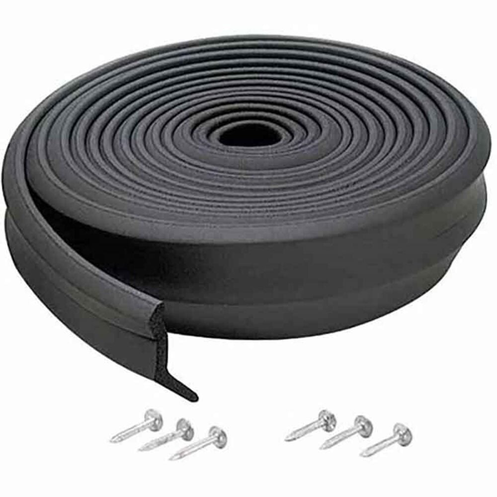 image of Rubber Garage Door Bottom Seal, 16-ft
