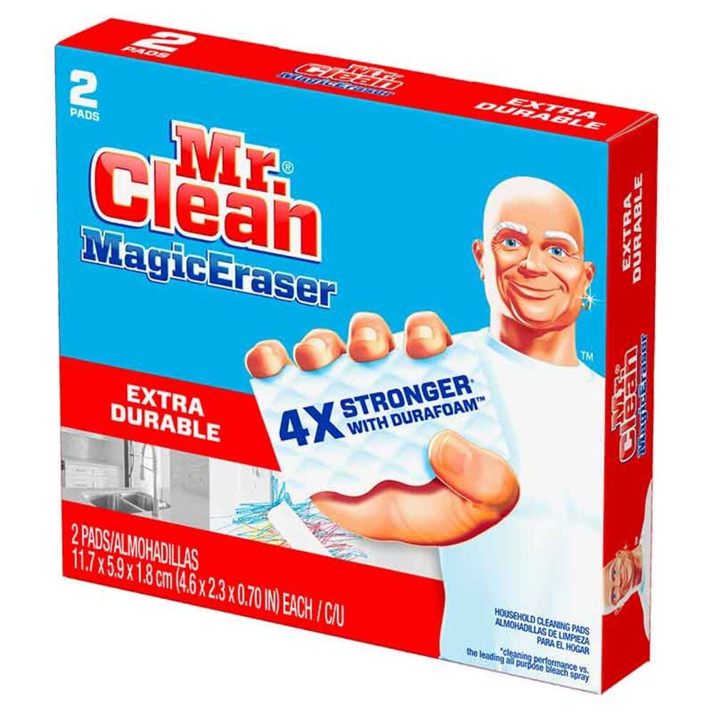 image of Magic Eraser Extra Durable Cleaning Pads, 2 count