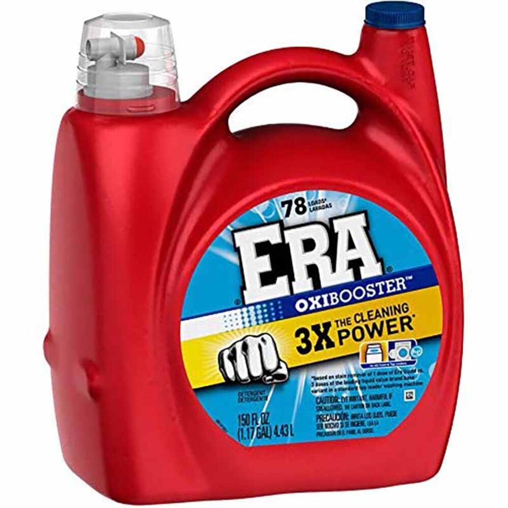 image of 3x Ultra with Oxi Booster Liquid Laundry Detergent, 150 oz