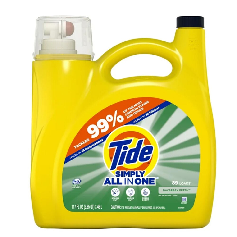 image of Simply Clean & Fresh Daybreak Fresh Liquid Laundry Detergent, 138 oz