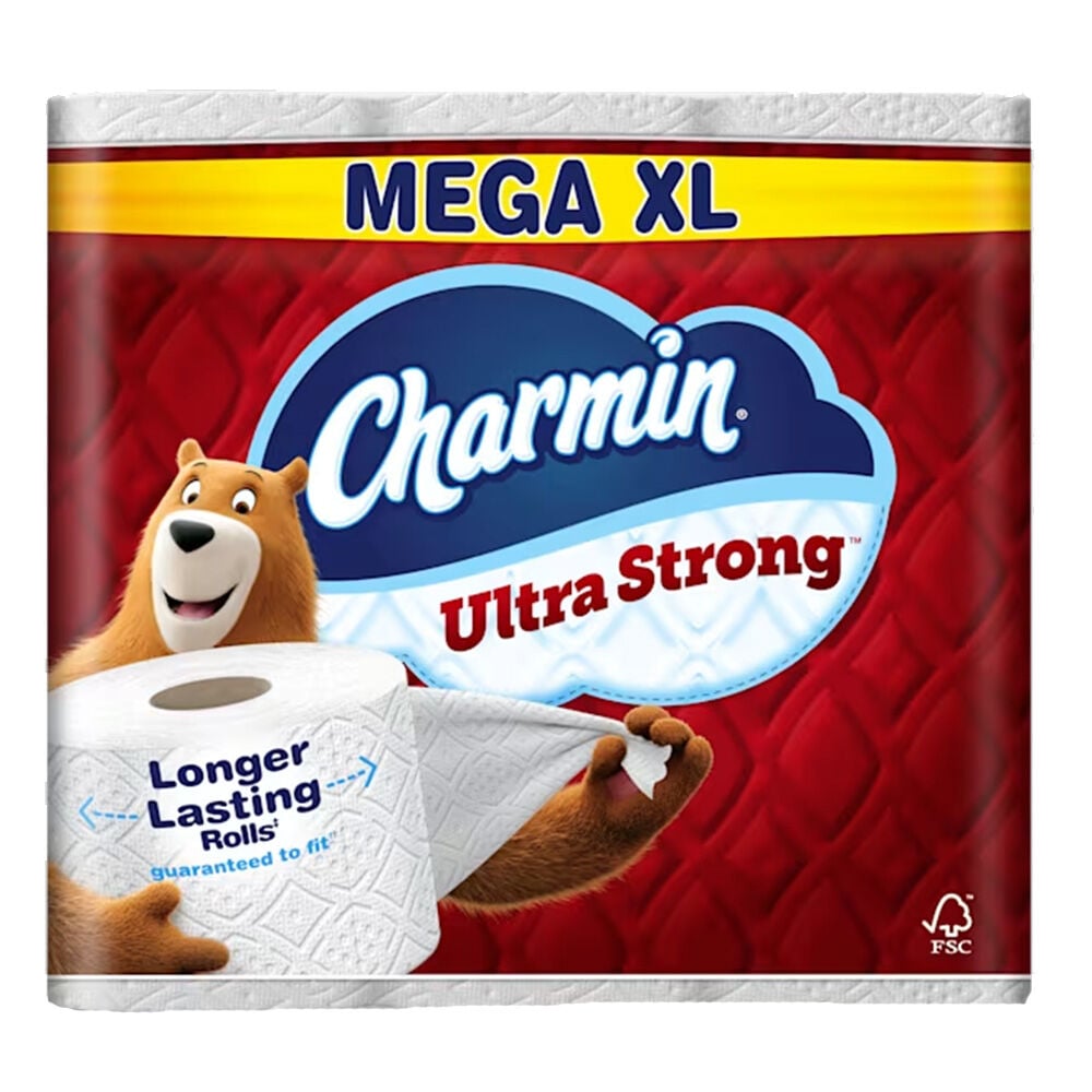 image of Toilet Paper Rolls- Charmin, Ultra Strong Mega, XL, 12 ct