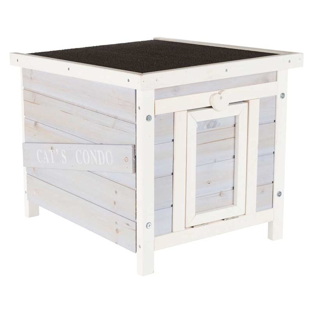 image of Natura 1-Story Hinged Roof Cat Patio