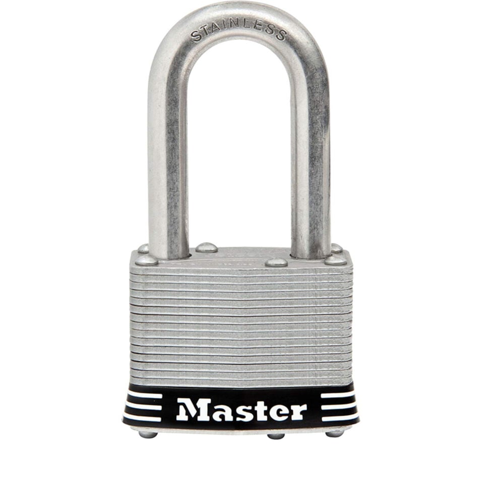image of Padlock, Laminated Stainless Steel Lock