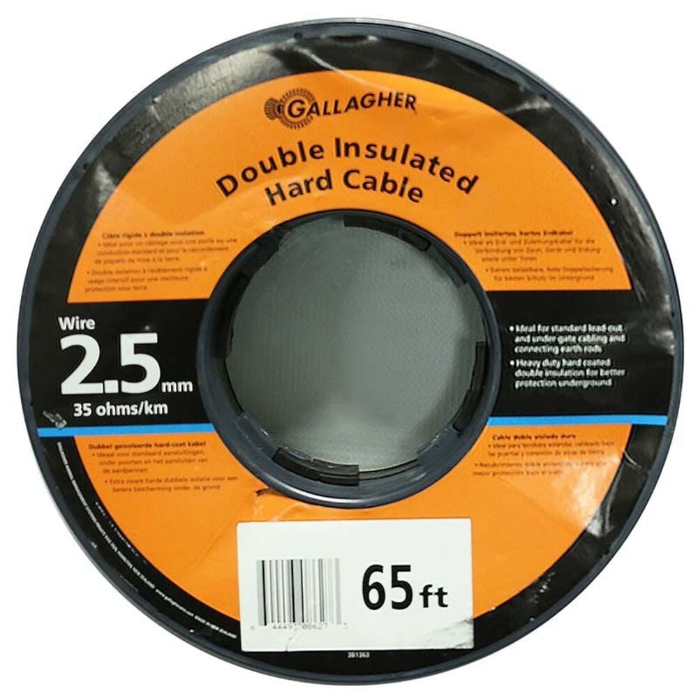 image of 12.5 Gauge Heavy Duty Leadout Cable, 65-ft
