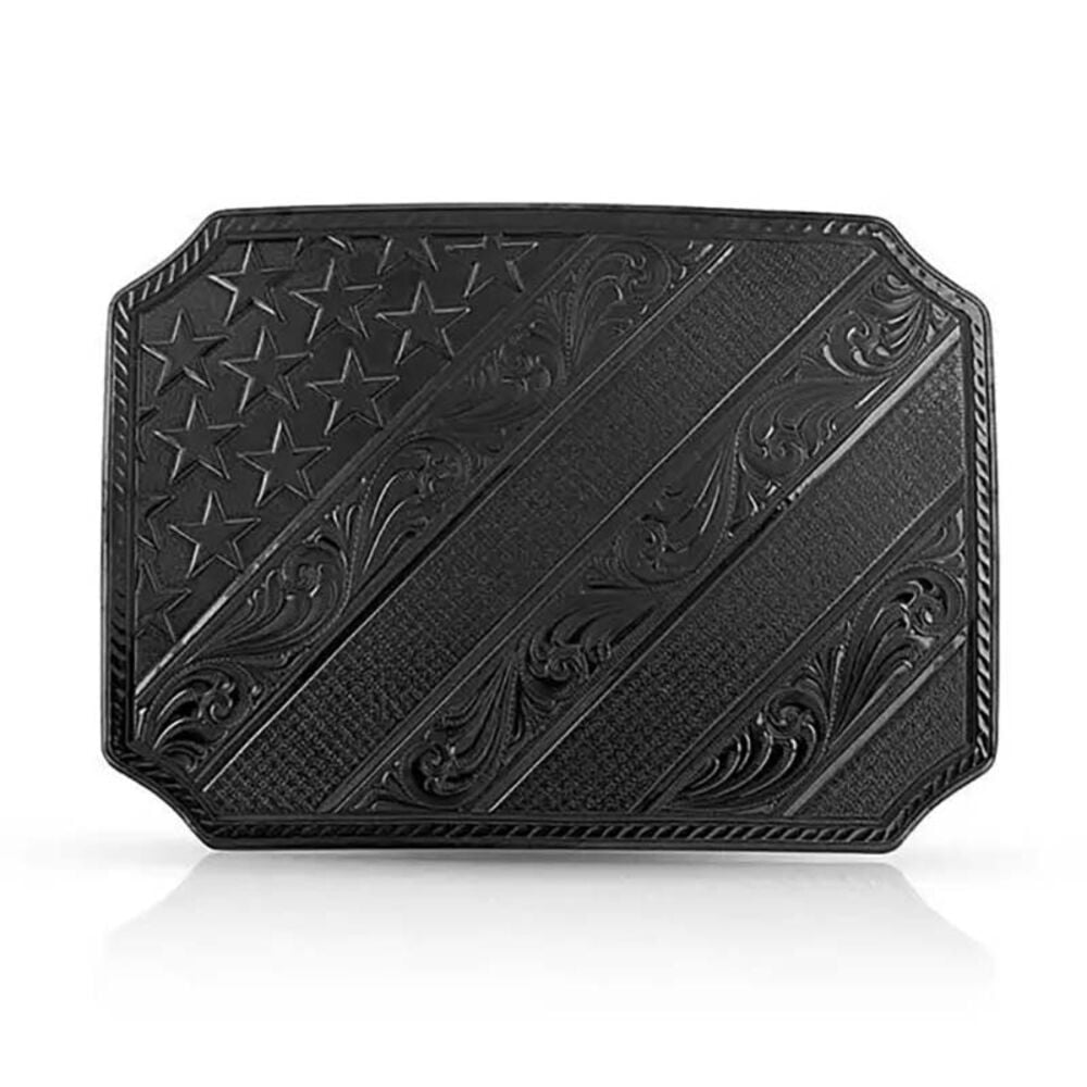 image of Dawn's Early Light Gunmetal Belt Buckle