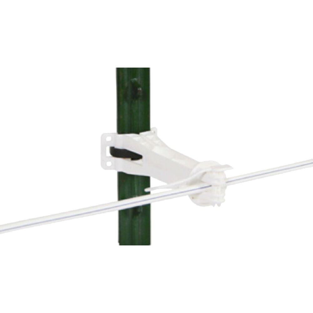 image of Power Fence Insulator, Universal, Offset, 5 in