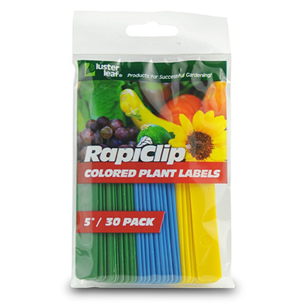 image of Rapiclip Colored Plant Labels- 5 in. 30 pk