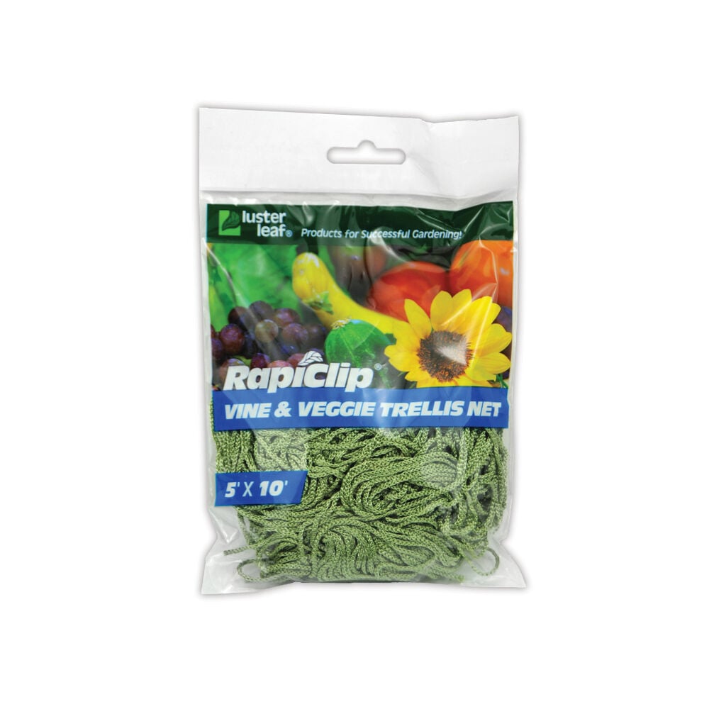 image of Rapiclip Vine & Veggie Trellis Net, 5 ft x 10 ft
