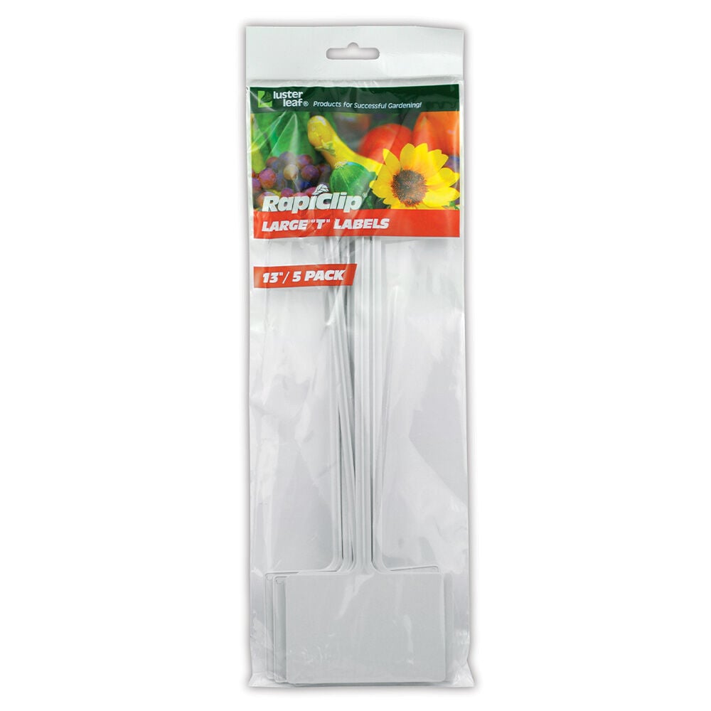 image of Rapiclip Large "T" Labels- 13 in. 5 pk