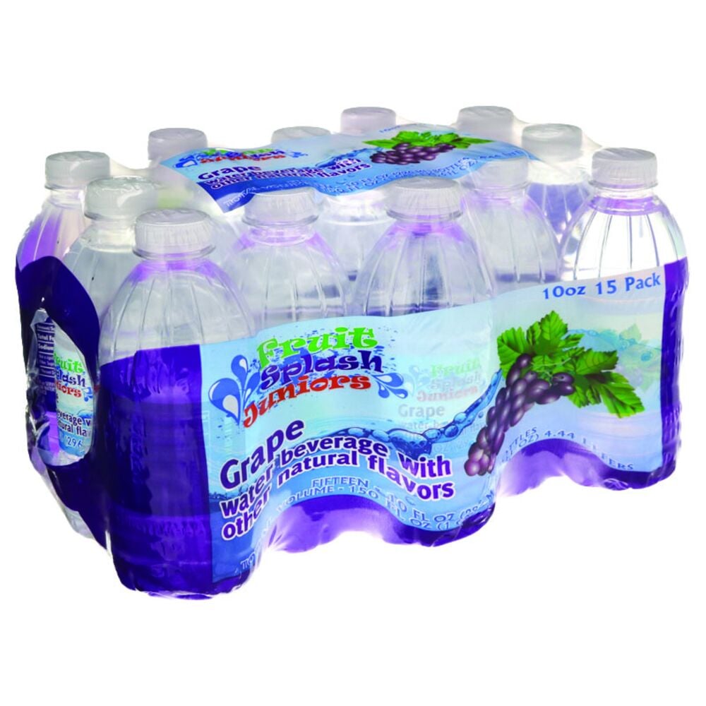 image of Grape Flavored Water, 10 oz, 15 pack