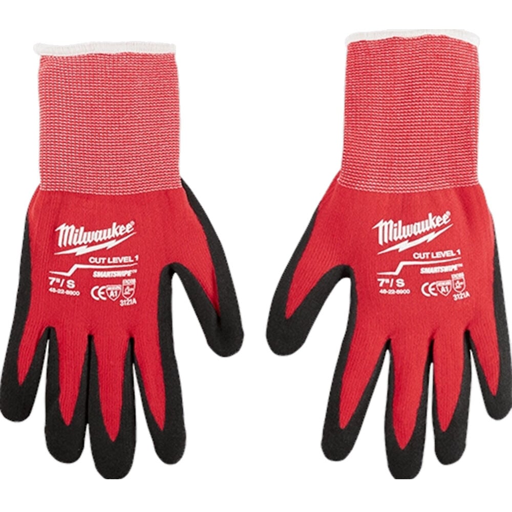 image of Cut Level 1 Nitrile Dipped Gloves- 6 pk