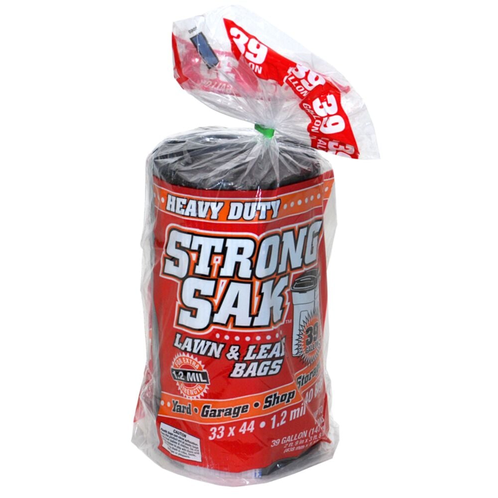 image of Trash Bags, Lawn and Leaf, 39 gallon
