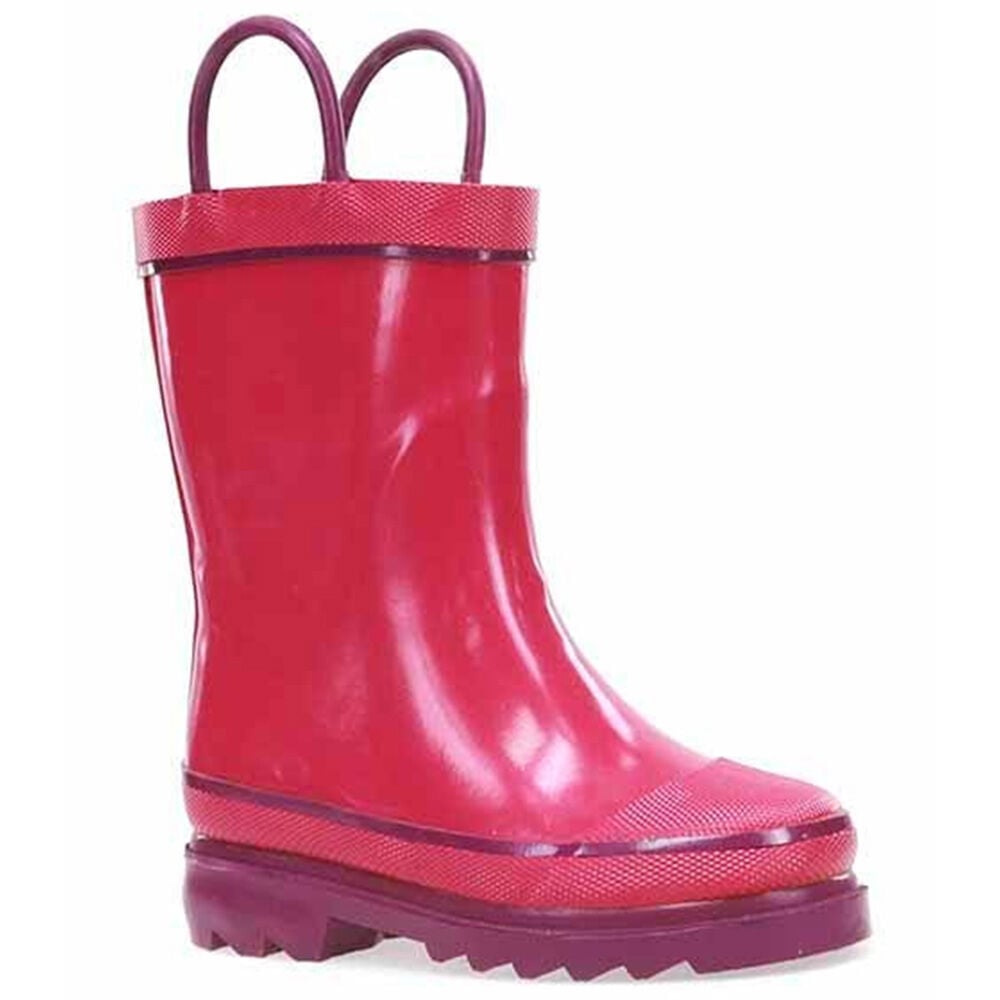 image of Kid's Firechief Rain Boot- Pink