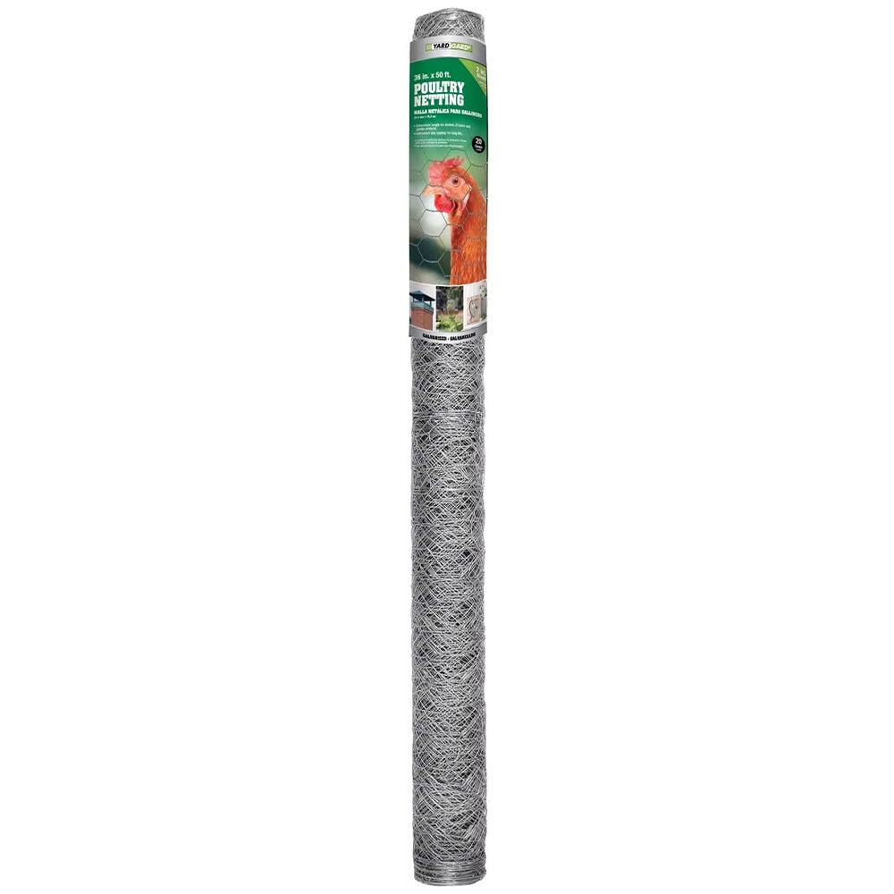 image of 36 in x 50 ft Poultry Netting, 2 in Mesh