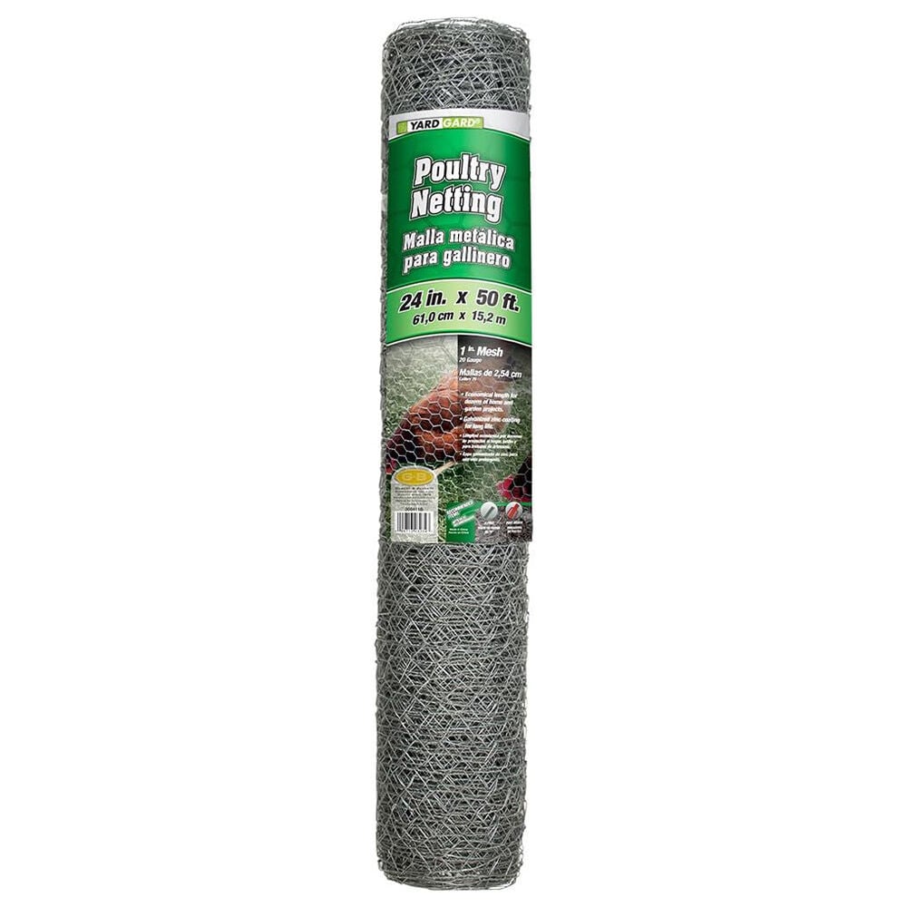 image of 24 in x 50 ft Poultry Netting, 1 in Mesh