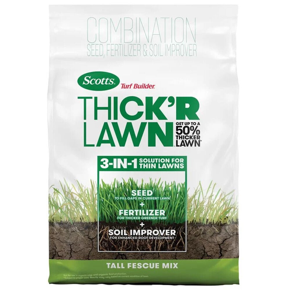 image of Builder Thick'R Lawn Tall Fescue Mix, 12 lb.