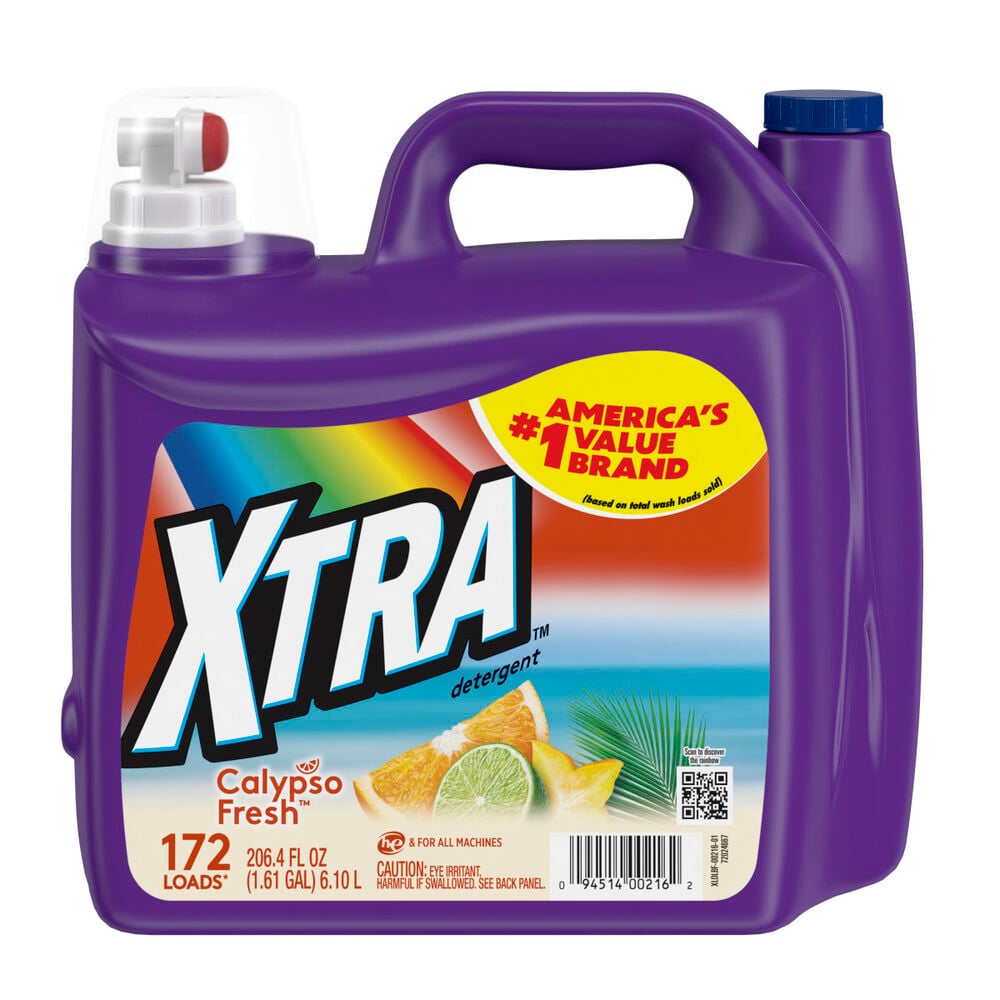 image of ScentSations Liquid Laundry Detergent, Calypso Fresh, 206.4 oz