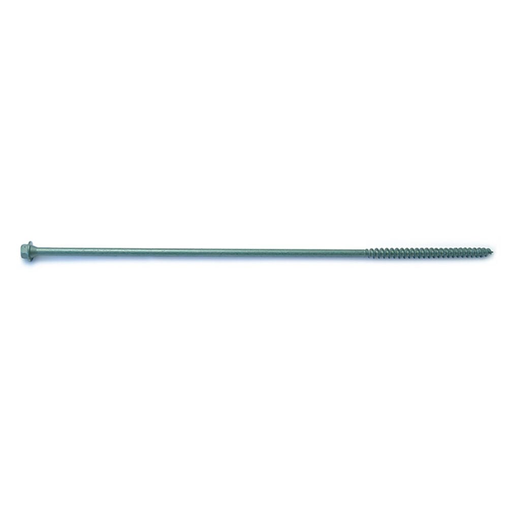 image of 5/16 X 12 Hex Timber Green Screw