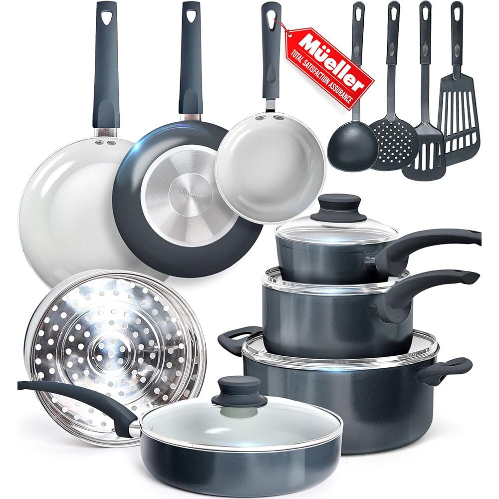 image of Non Stick Pots and Pans Set, 16 pc
