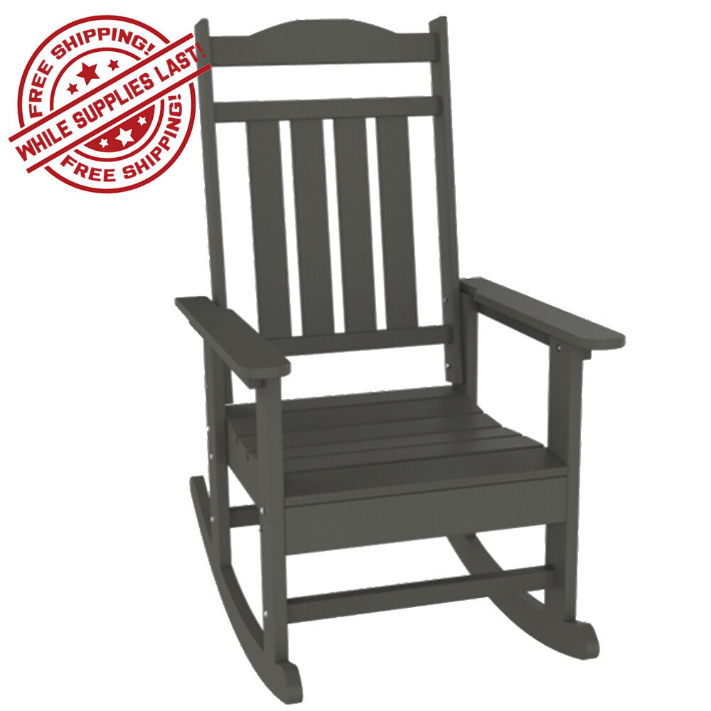 image of All-Weather Outdoor Rocking Chair