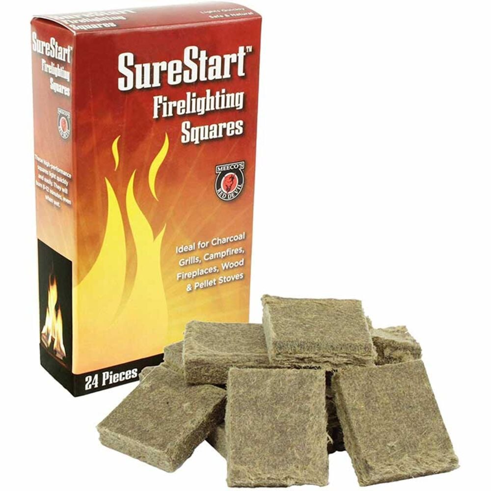 image of SureStart Firelighting Squares, 24 count