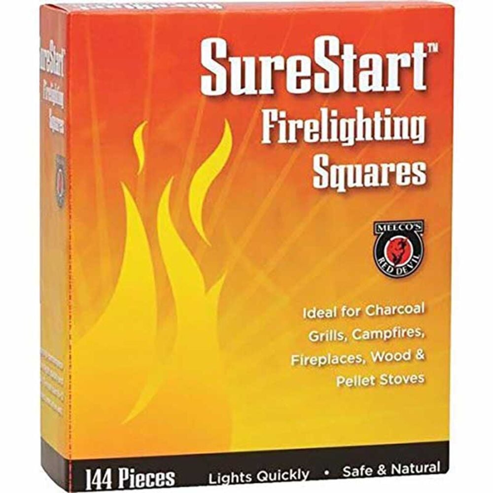 image of SureStart Firelighting Squares, 144 count