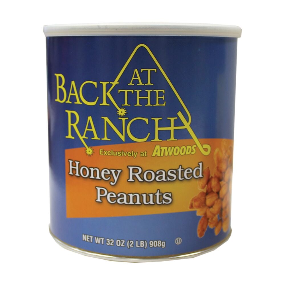 image of Honey Roasted Peanuts, 32 oz