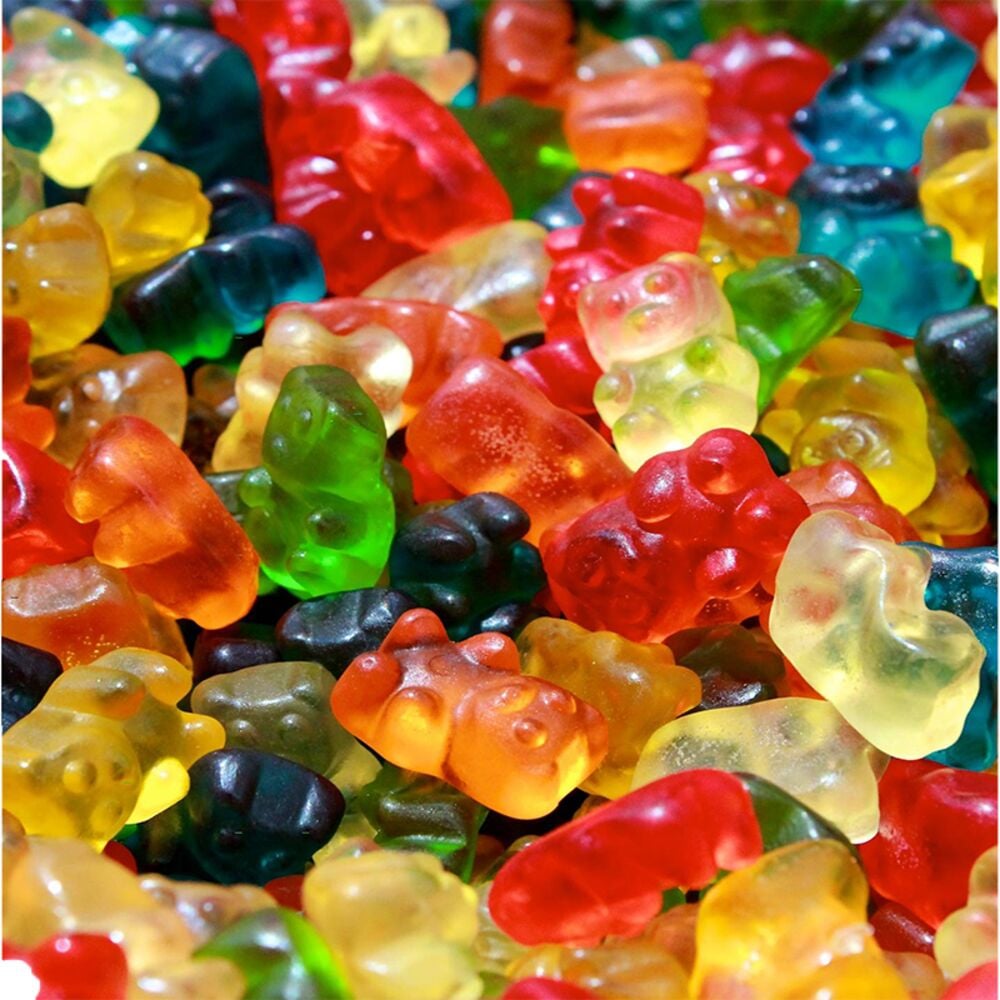 image of 12 Flavor Gummi Bears, 10 oz