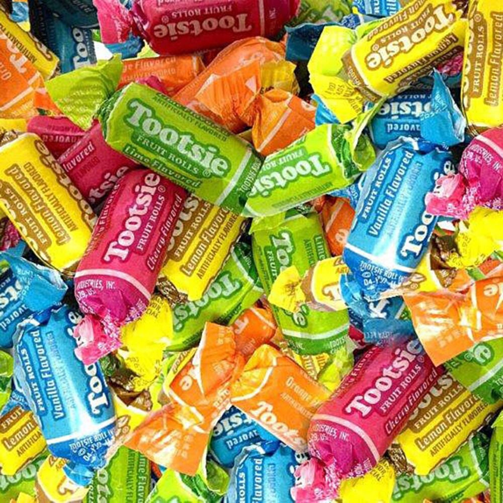 image of Tootsie Fruit Chew Flavor Rolls, 18 oz
