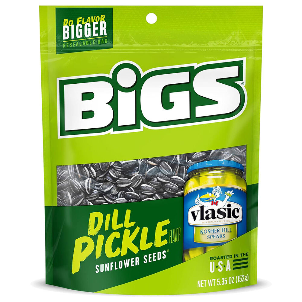 image of Sunflower Seeds, Vlasic Dill Pickle Flavored, 5.35 oz
