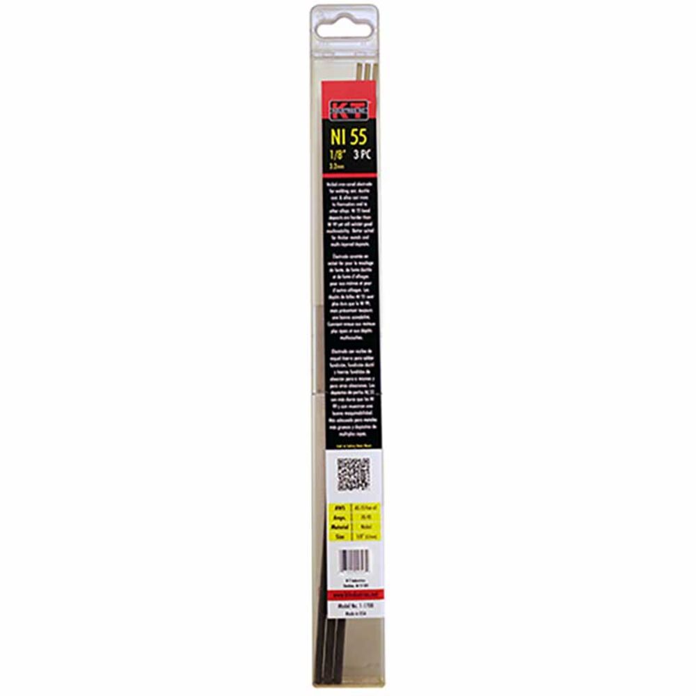 image of Nickel Electrode, 55, 1/8-in, 3 pack