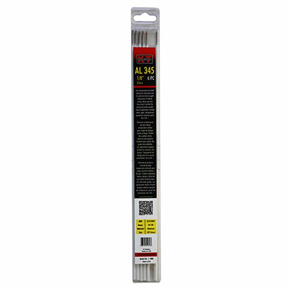 image of Aluminum Electrode, 345, 1/8-in, 6 pack