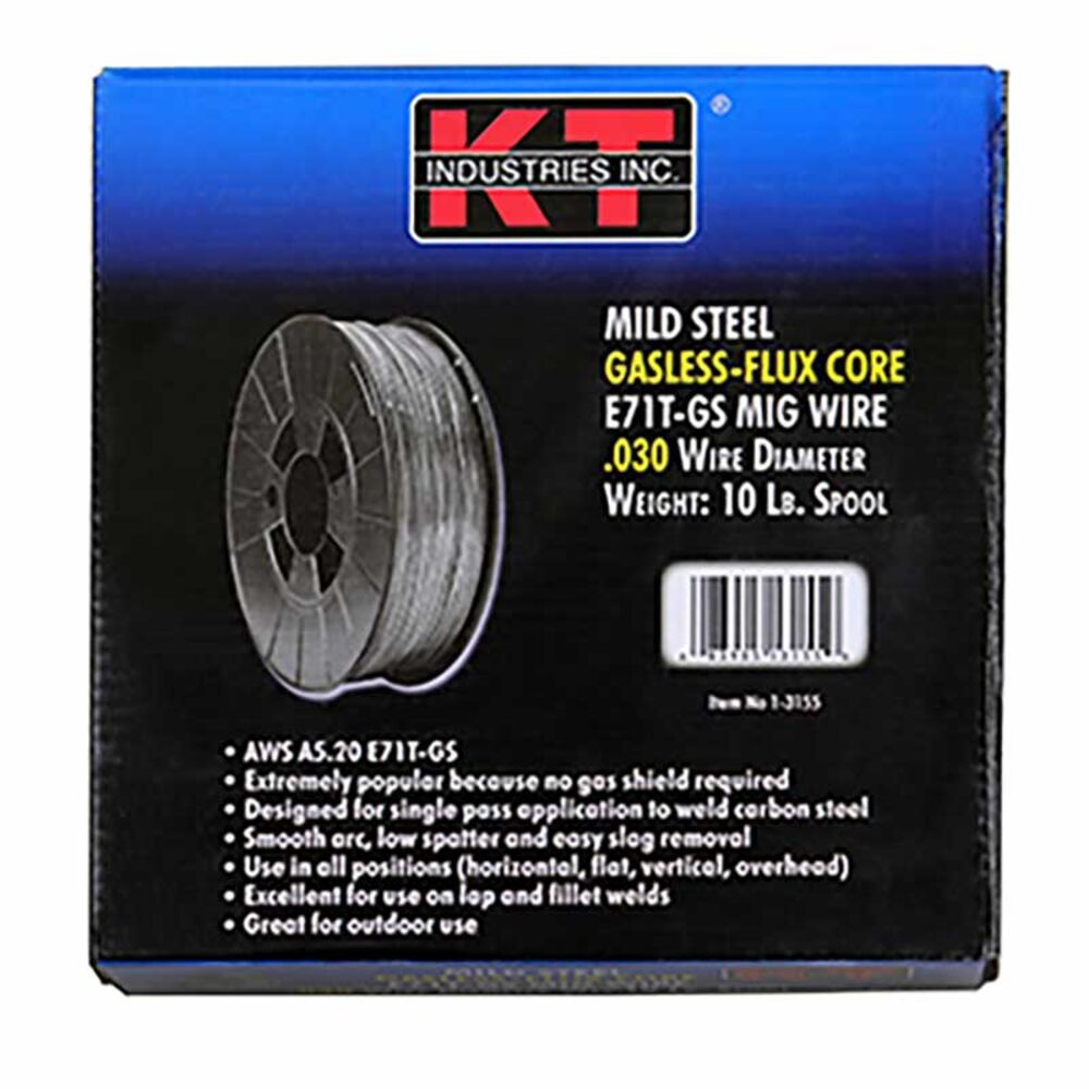 image of Flux Core MIG Wire, 0.030, 10-lb