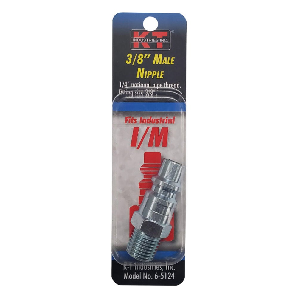 image of Industrial 1/4-in Male NPT 3/8-in Nipple